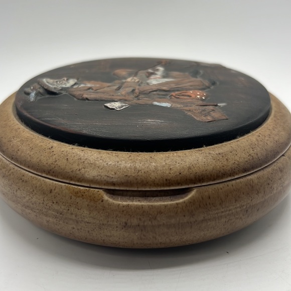 VTG Norman Rockwell Trinket Ceramic Box - Picture 3 of 8